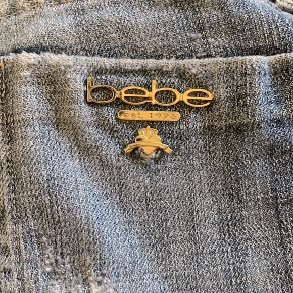 Bebe Ripped Jeans - Picture 4 of 5